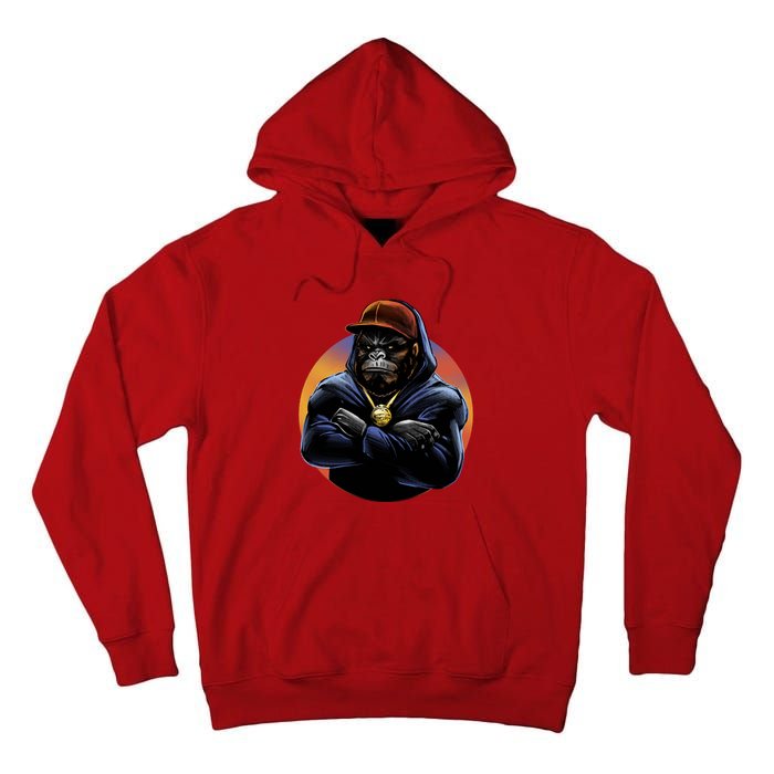 Bad Ass Hip Hop Monkey Tall Hoodie