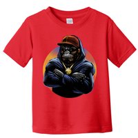 Bad Ass Hip Hop Monkey Toddler T-Shirt