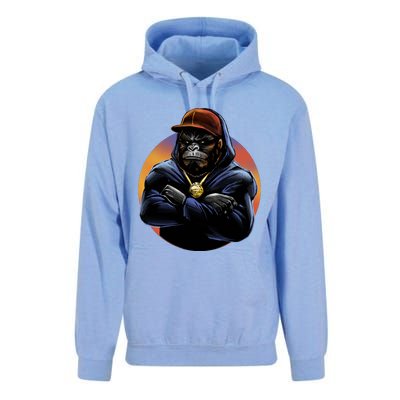 Bad Ass Hip Hop Monkey Unisex Surf Hoodie