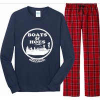 Boats And Hoes Long Sleeve Pajama Set