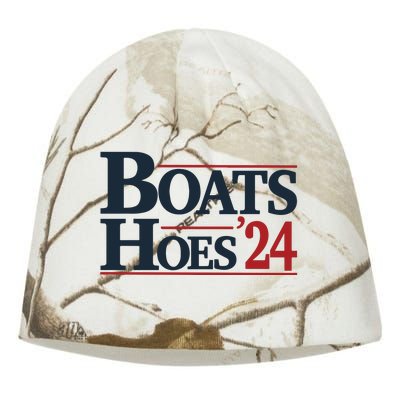 Boats And Hoes 2024 Election Funny 4th Of July Kati - Camo Knit Beanie