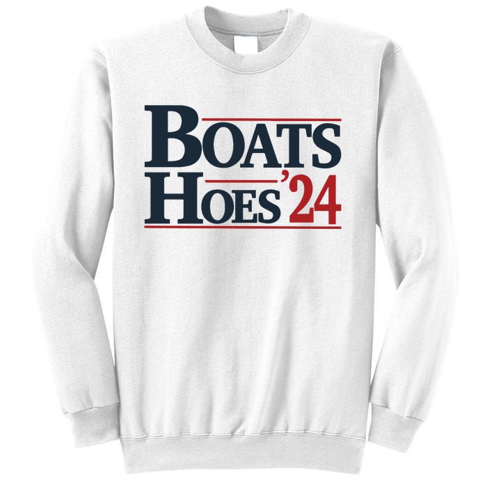 Boats And Hoes 2024 Election Funny 4th Of July Sweatshirt