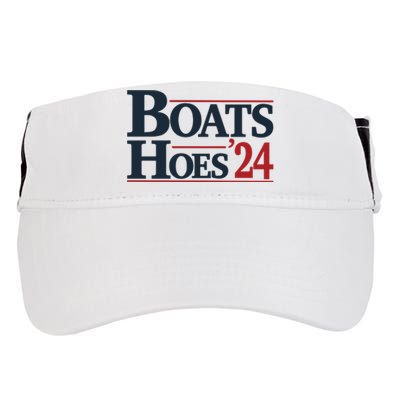 Boats And Hoes 2024 Election Funny 4th Of July Adult Drive Performance Visor