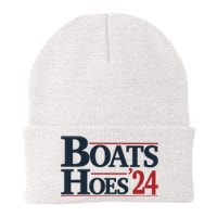 Boats And Hoes 2024 Election Funny 4th Of July Knit Cap Winter Beanie