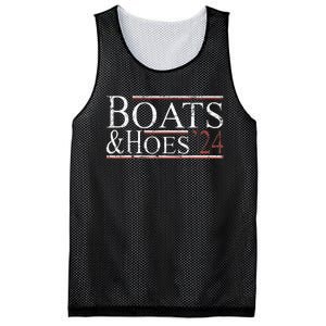 Boats And Hoes 2024 Funny Political Election 2024 Mesh Reversible Basketball Jersey Tank