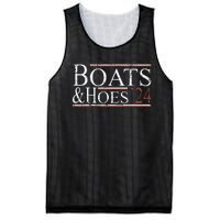 Boats And Hoes 2024 Funny Political Election 2024 Mesh Reversible Basketball Jersey Tank