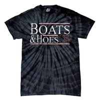 Boats And Hoes 2024 Funny Political Election 2024 Tie-Dye T-Shirt