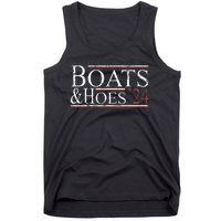 Boats And Hoes 2024 Funny Political Election 2024 Tank Top