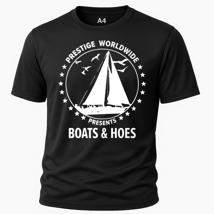 Boats And Hoes Step Brothers Gift Cooling Performance Crew T-Shirt