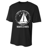 Boats And Hoes Step Brothers Gift Performance Sprint T-Shirt