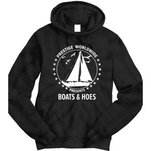 Boats And Hoes Step Brothers Gift Tie Dye Hoodie