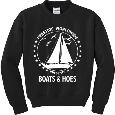 Boats And Hoes Step Brothers Gift Kids Sweatshirt