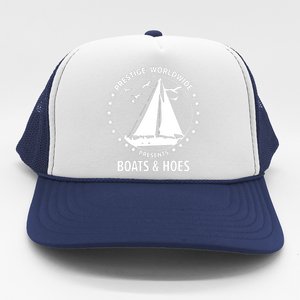 Boats And Hoes Step Brothers Gift Trucker Hat