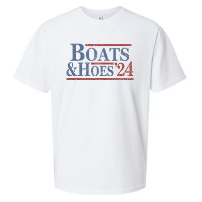 Boats And Hoes 2024 Election Sueded Cloud Jersey T-Shirt