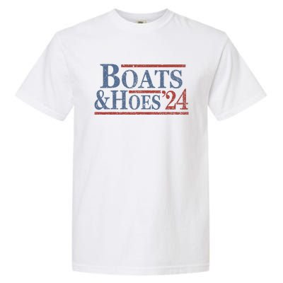 Boats And Hoes 2024 Election Garment-Dyed Heavyweight T-Shirt