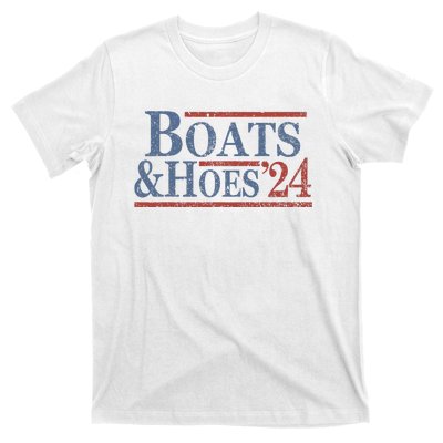 Boats And Hoes 2024 Election T-Shirt