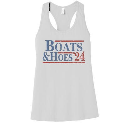 Boats And Hoes 2024 Election Women's Racerback Tank