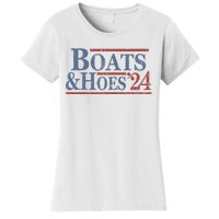 Boats And Hoes 2024 Election Women's T-Shirt