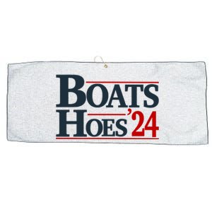 Boats And Hoes 2024 Election Funny Large Microfiber Waffle Golf Towel