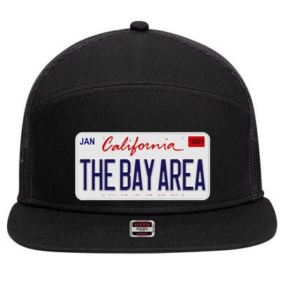 Bay Area Hyphy Bay Super Hyphy Thizz Hyphy Bay Area 7 Panel Mesh Trucker Snapback Hat