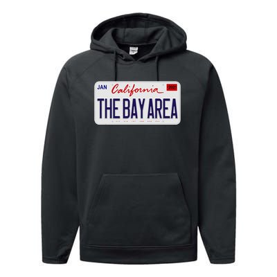 Bay Area Hyphy Bay Super Hyphy Thizz Hyphy Bay Area Performance Fleece Hoodie