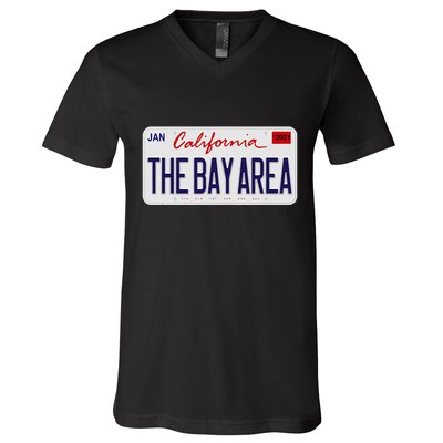 Bay Area Hyphy Bay Super Hyphy Thizz Hyphy Bay Area V-Neck T-Shirt