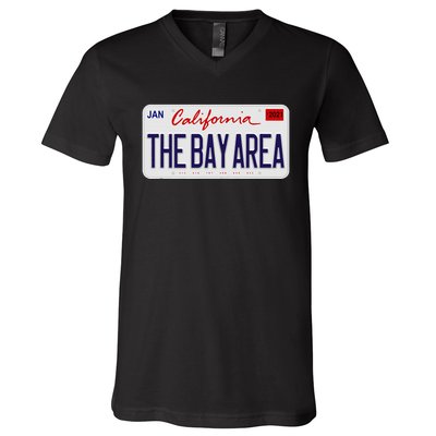 Bay Area Hyphy Bay Super Hyphy Thizz Hyphy Bay Area V-Neck T-Shirt