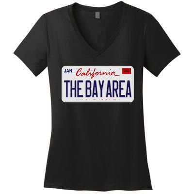 Bay Area Hyphy Bay Super Hyphy Thizz Hyphy Bay Area Women's V-Neck T-Shirt