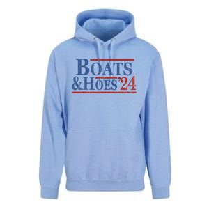 Boats And Hoes 2024 Funny Summer Beach Vacation Unisex Surf Hoodie