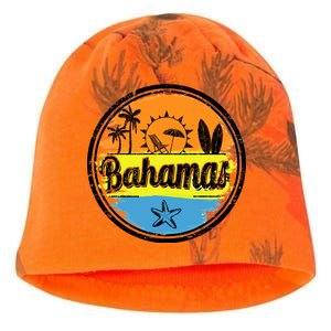 Bahamas Retro Circle Kati - Camo Knit Beanie