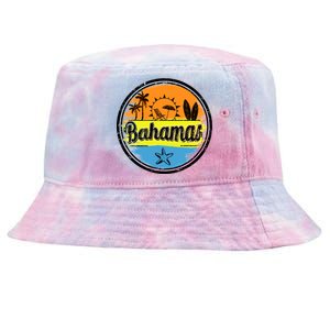 Bahamas Retro Circle Tie-Dyed Bucket Hat