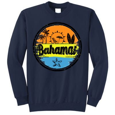 Bahamas Retro Circle Tall Sweatshirt