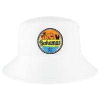 Bahamas Retro Circle Cool Comfort Performance Bucket Hat