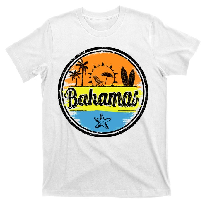 Bahamas Retro Circle T-Shirt