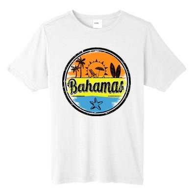 Bahamas Retro Circle Tall Fusion ChromaSoft Performance T-Shirt