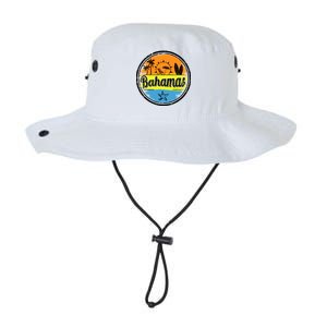 Bahamas Retro Circle Legacy Cool Fit Booney Bucket Hat