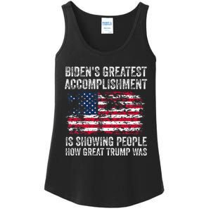 BidenS Accomplishment Is Showing People How Great Trump Was Ladies Essential Tank