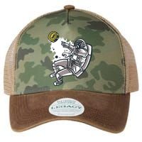 Bitcoin Astronaut In Space Legacy Tie Dye Trucker Hat