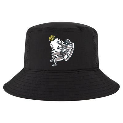 Bitcoin Astronaut In Space Cool Comfort Performance Bucket Hat