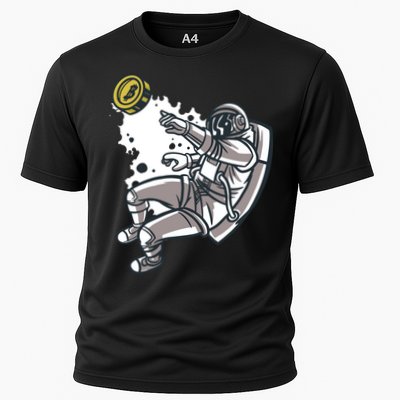 Bitcoin Astronaut In Space Performance Shirt