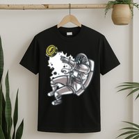 Bitcoin Astronaut In Space T-Shirt