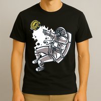 Bitcoin Astronaut In Space T-Shirt