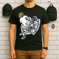 Bitcoin Astronaut In Space T-Shirt