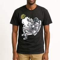 Bitcoin Astronaut In Space Tall T-Shirt