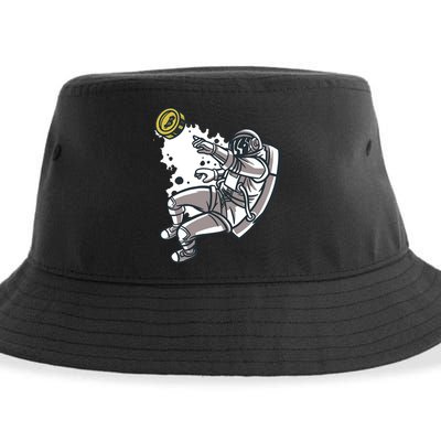 Bitcoin Astronaut In Space Sustainable Bucket Hat