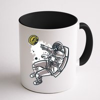 Bitcoin Astronaut In Space Mug