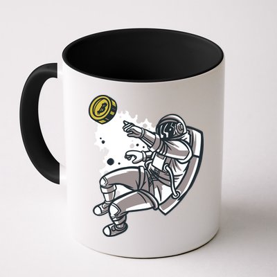 Bitcoin Astronaut In Space Mug