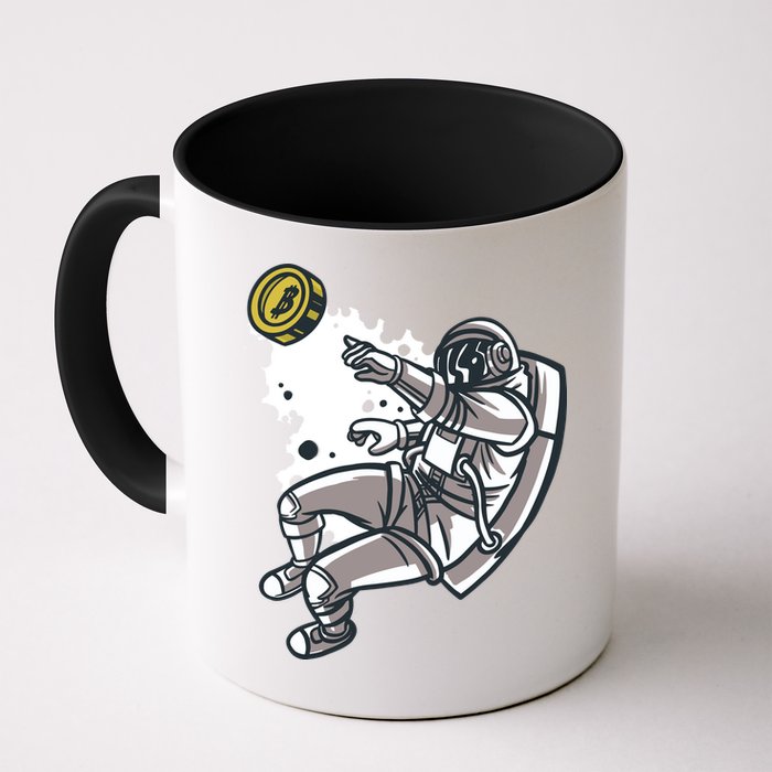 Bitcoin Astronaut In Space Mug