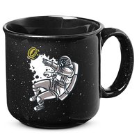 Bitcoin Astronaut In Space 15oz Campfire Ceramic Mug