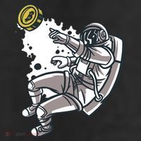 Bitcoin Astronaut In Space Beanie